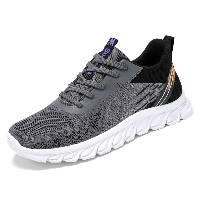 Men Sneakers Fashion Wavy Bottom Shoes Sport Running Walking Shoes