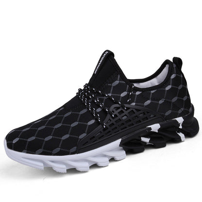 Men's Sport Sneakers Men Comfortable Sports Outdoor Running Shoes Newest Male Breathable Footwear for Men Lace-Up