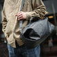 Light And Soft Leather Sports Fitness Bag For Men With Large Capacity