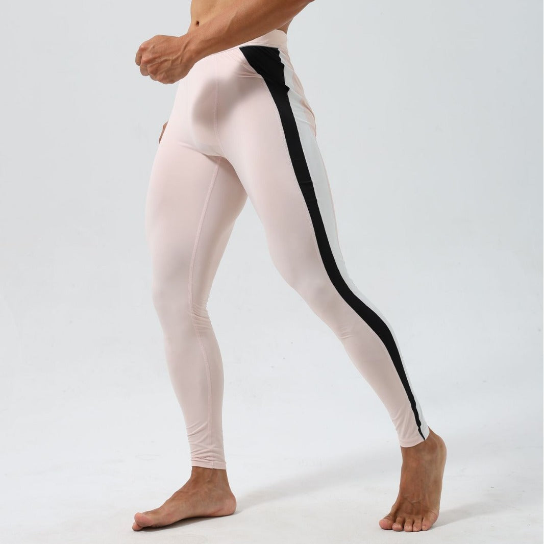 Men's Sports Fitness Tight Autumn High Elastic Trousers